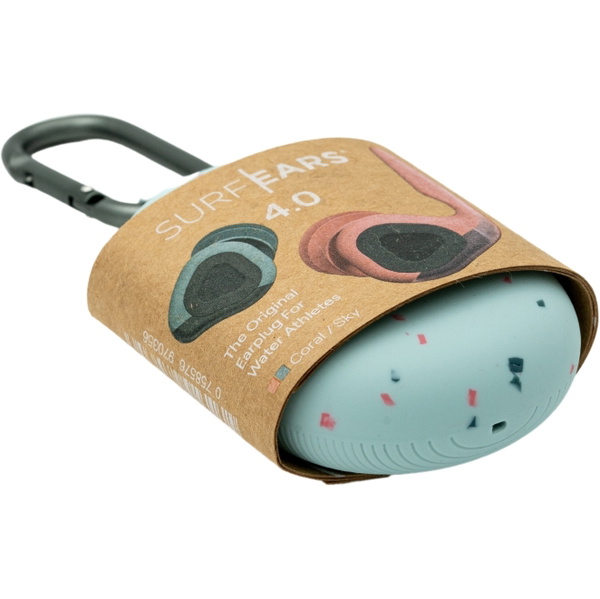 2026 SurfEars 4.0 Ear Plugs SESEPA4COSKNS - Coral / Sky